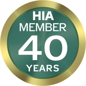 HIA member 40 years